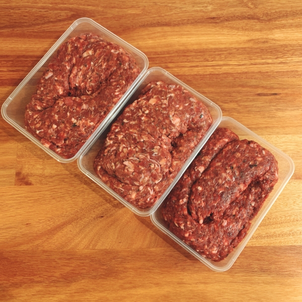 Beef Mince, Organ & Vegetables - $12 kg - Raw 2