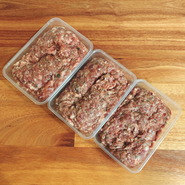 Pork Mince, Organ & Vegetable - $10 kg - Raw 3
