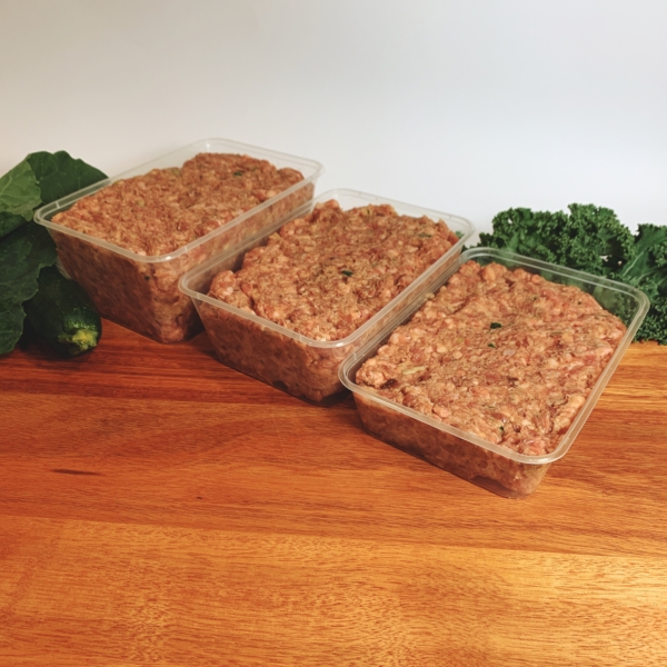 Lamb Mince with Organ & Vegetables - $14.00 kg - Raw 1