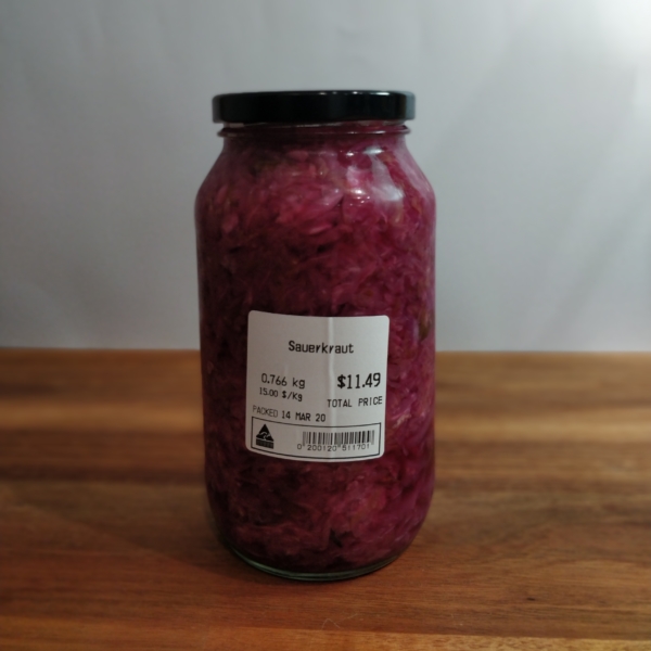 Sauerkraut Jar - $15kg 1