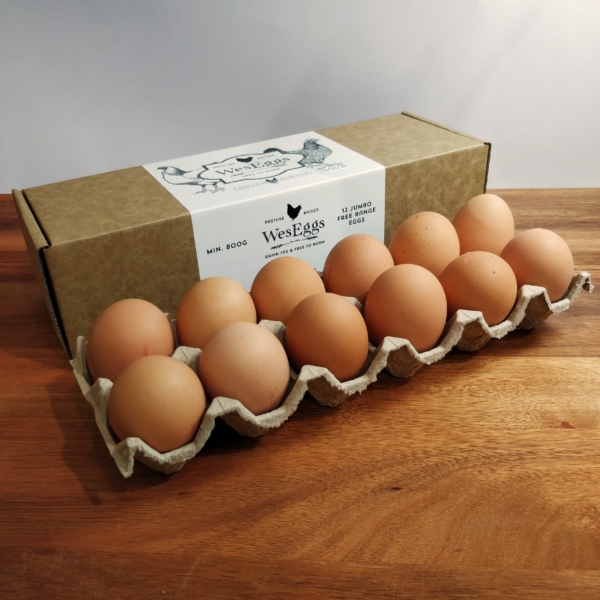 Dozen Free Range Eggs - Wes Eggs 1